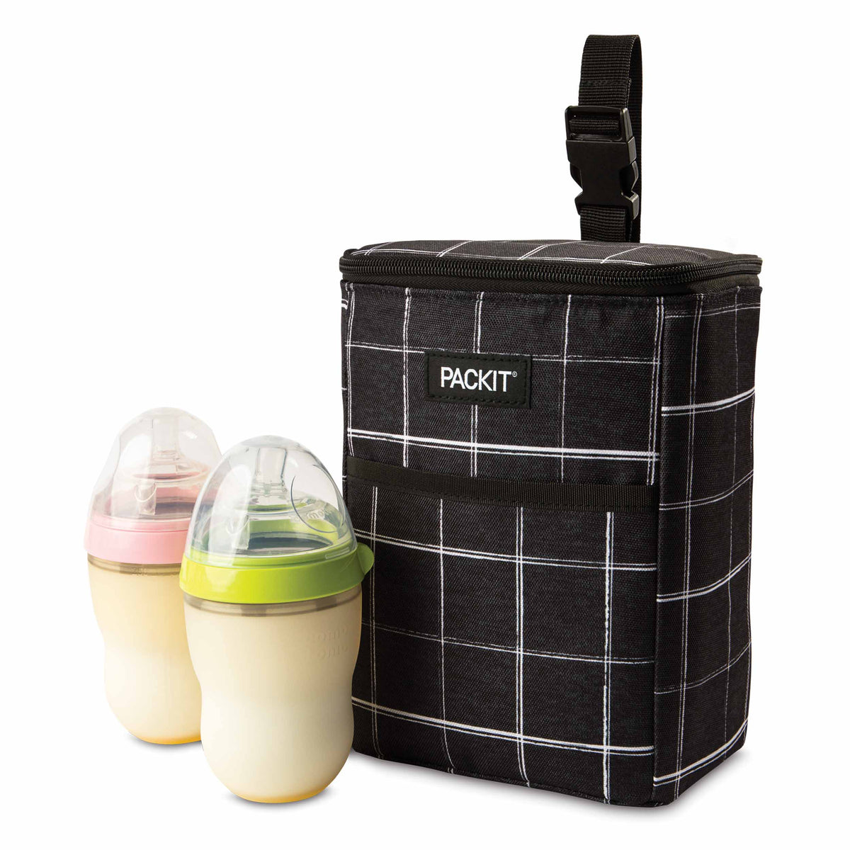 freezable-double-baby-bottle-bag-j4 Double-Bottle-Bag_Black-Grid_Left_Food-Combo_2-Bottles_Lores.jpg