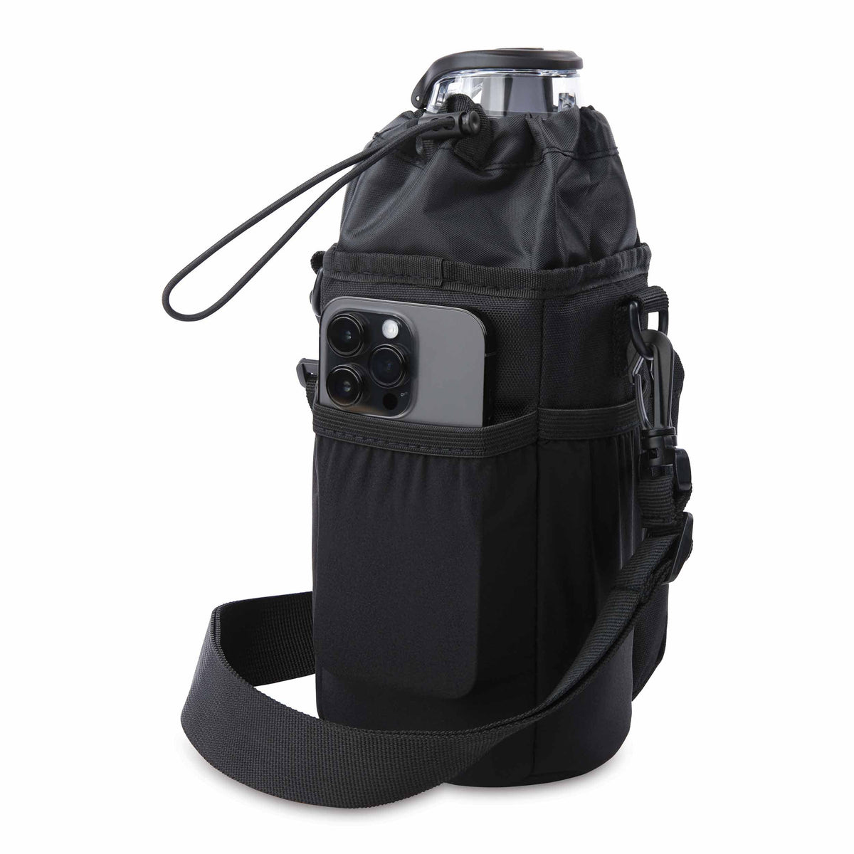 freezable-hydration-crossbody-s4 freezable-hydration-crossbody-black-back-elastic-slip-pocket.jpg